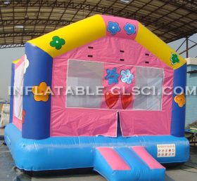 T2-2707 Trampolino gonfiabile floreale