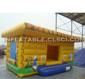 T2-2724 Smurf Gonfiabili Trampolino