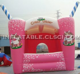 T2-2847 Trampolino gonfiabile rosa