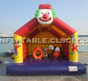 T2-3191 Clown Gonfiabili Trampolino