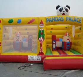 T2-396 Jolly & Amp Panda Gonfiabili Trampolino