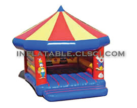 T2-463 Clown Gonfiabili Trampolino