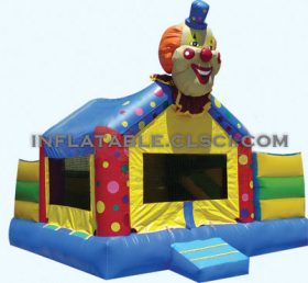 T2-767 Clown Gonfiabili Trampolino