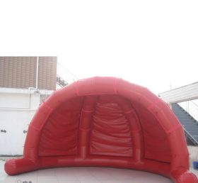 Tent1-325 Tenda gonfiabile rossa per esterni