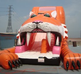 T8-277 Tiger Giant Slide Bambini Party