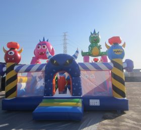 T6-467 Monster Giant Gonfiabili Amusement Park Grande trampolino parco giochi