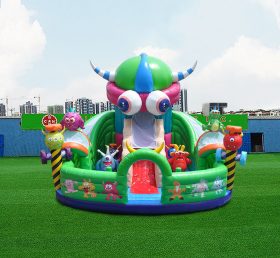 T6-442 Mostro Giants Gonfiabili Parco divertimenti Gonfiabili Grande trampolino Parco giochi per