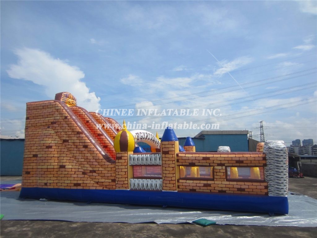 T6-459 High Quality Popular Egypt Jumping Castle With Slides