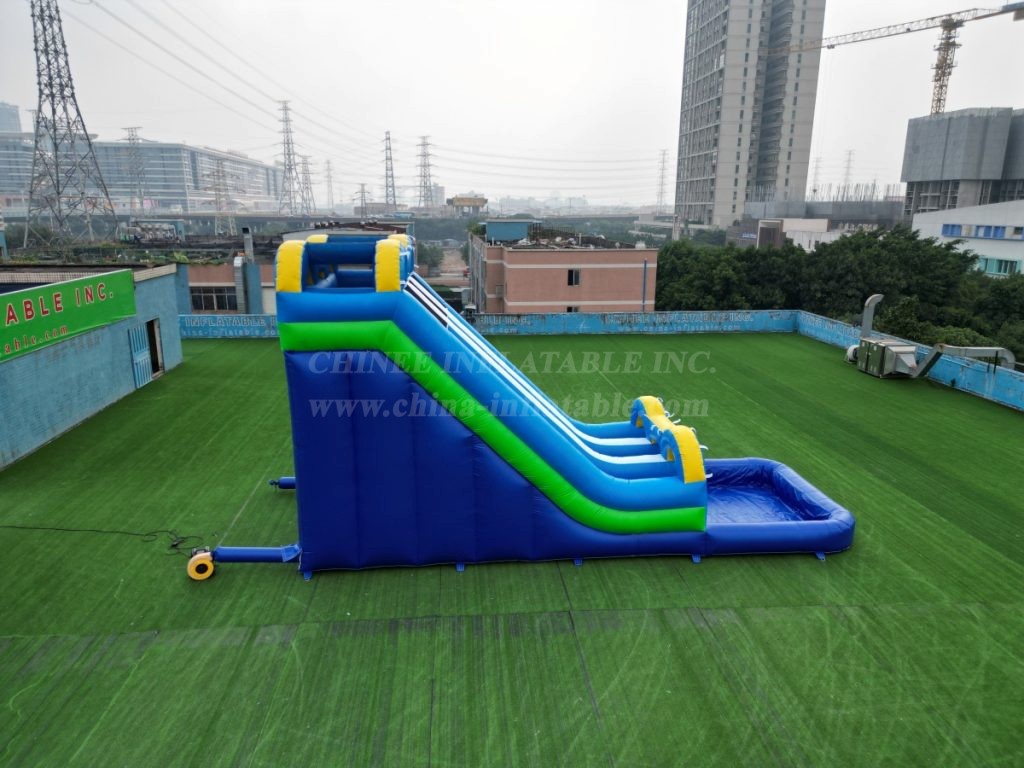 T8-1555 Giant Dual Lane Water Slide