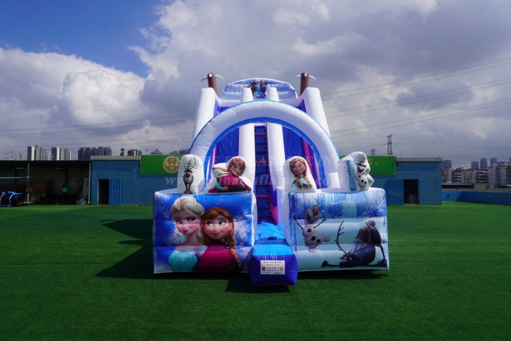 T8-1545 Disney Frozen Inflatable Slide