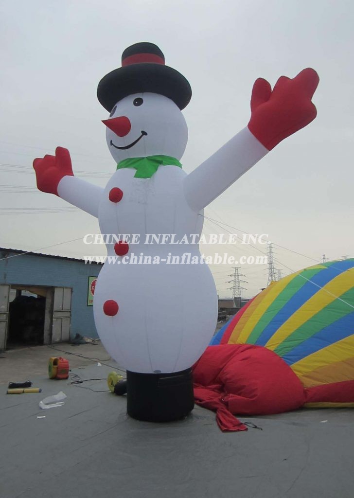 Cartoon2-097 Inflatable Christmas Snowman