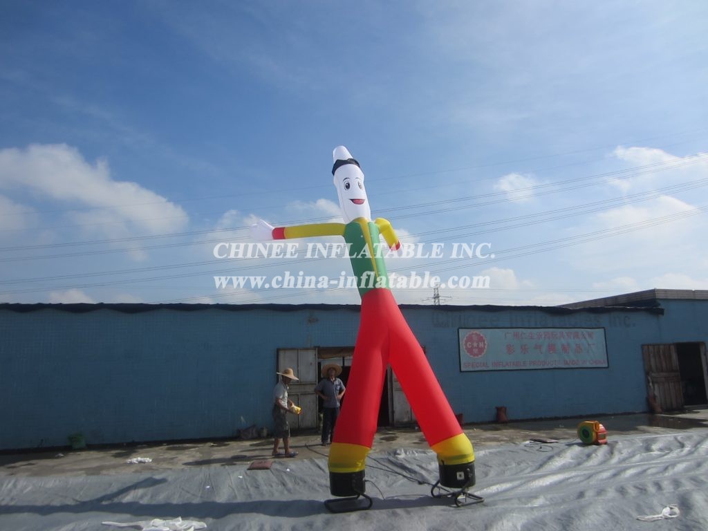 D1-5 Double Leg Air Dancer Tube Man For Outdoor Activity