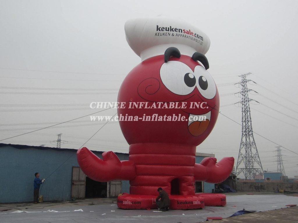 T2-3400 Octopus Inflatable Bouncers