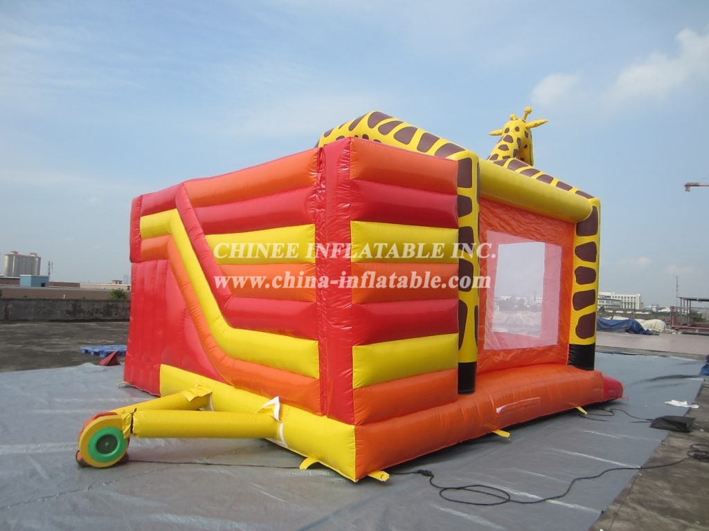 T2-3233 Giraffe Inflatable Combo