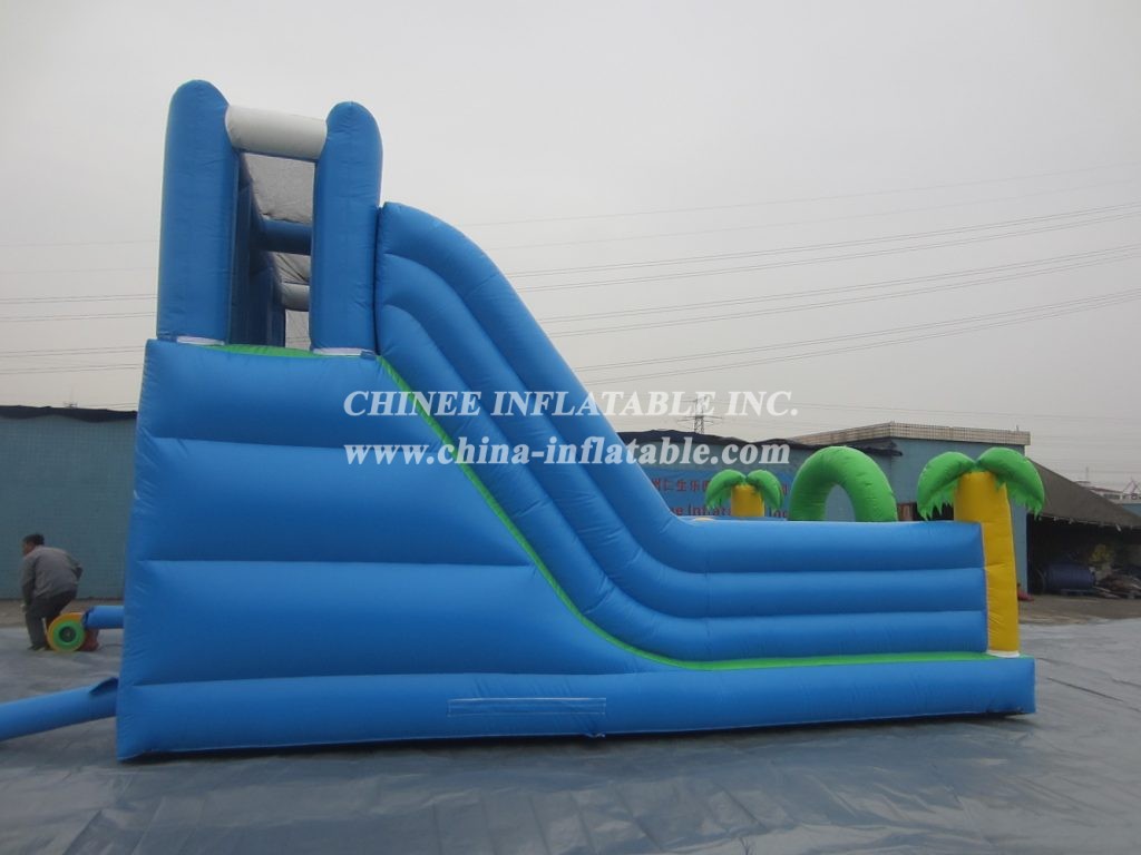 T8-2005 Jungle Themed Commercial Giant Inflatable Slide For Adult