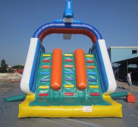 T8-240 Scivolo gonfiabile gigante per bambini a tema squalo