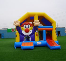 T2-3349 Clown Gonfiabili Trampolino