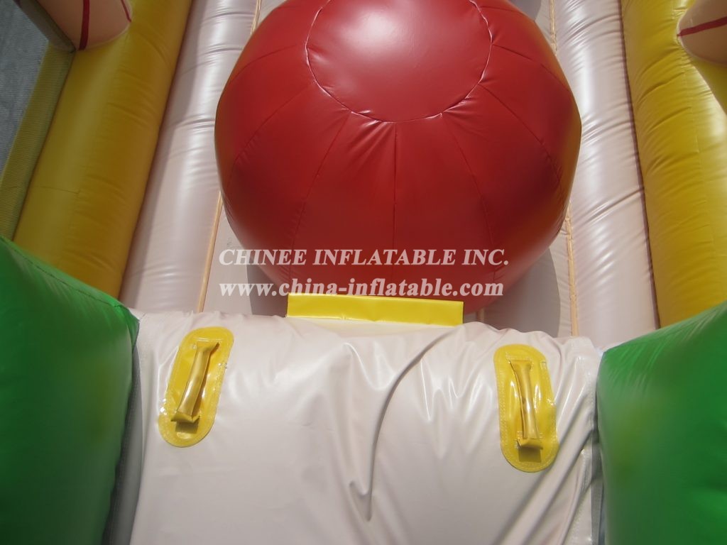 T7-511 Jungle Theme Inflatable Obstacles Courses