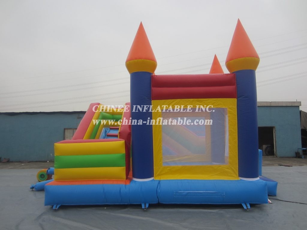 T5-348 Inflatable Jumping Castle Bounce House For Kids