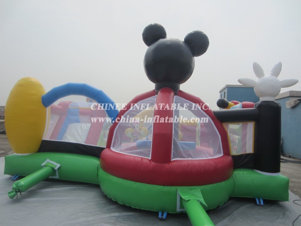 T6-433 Disney Mickey &Amp; Minnie Bouncy Castle