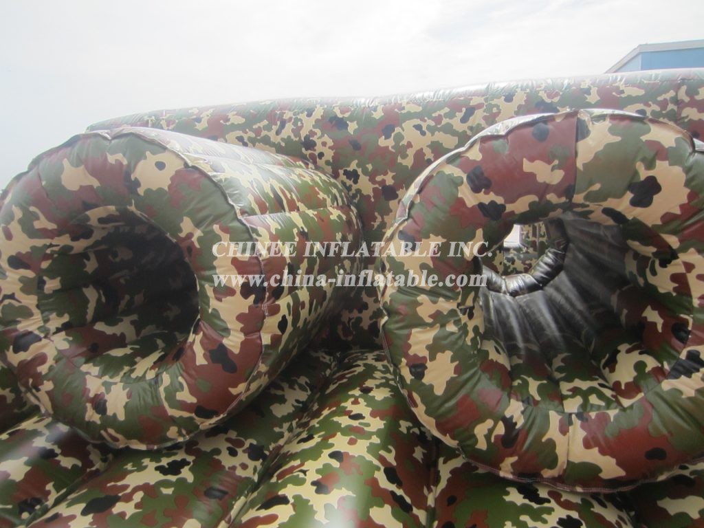 T11-390 Military Durable Pvc Material Obstacle Course