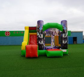 T2-3226E Fort Nite Gonfiabili Trampolino