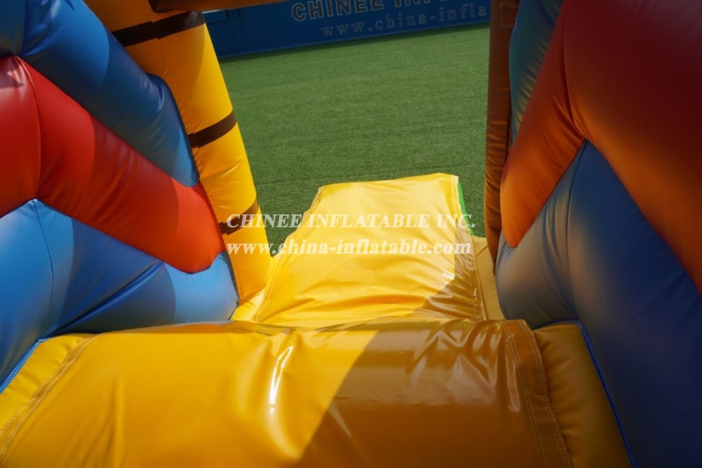 T2-3504 New Design Commercial Inflatable Bouncer Combo Pirate Theme