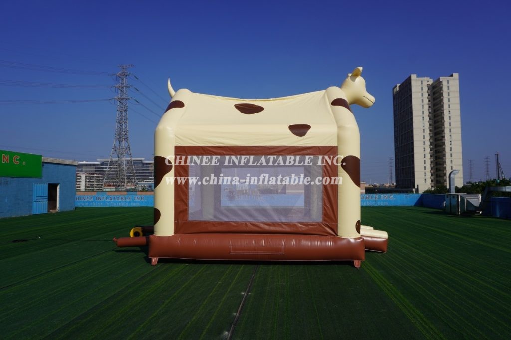 T4-3 Inflatable bounce dog theme jumping house