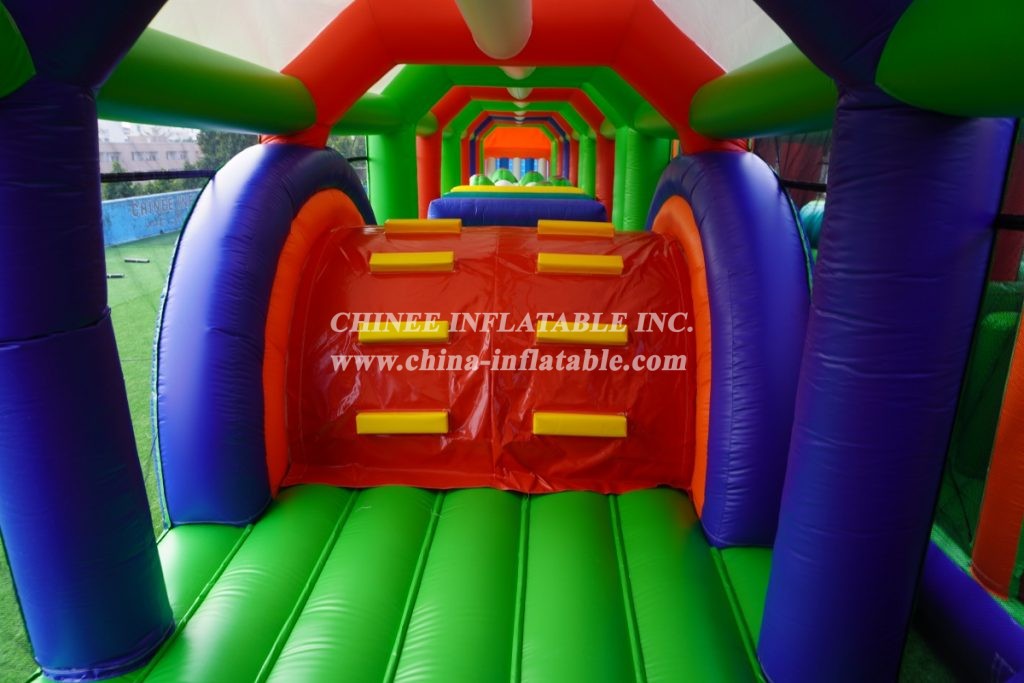 CR1-015 80M Inflatable Obstacle Course Challenge Run