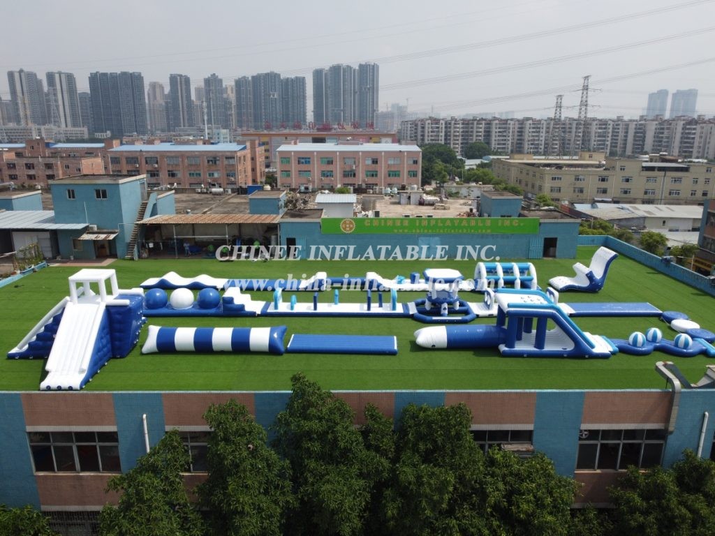 S25B Inflatable Water Park Aqua Park Water Island