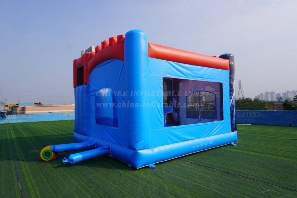 T5-001E Spiderman Bouncy Castle