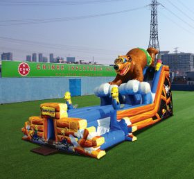 T8-1436 Scivolo gonfiabile orso gigante per bambini