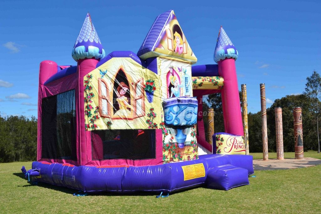 T2-4075 Disney Princess 5In1 Combo Jumping Castle