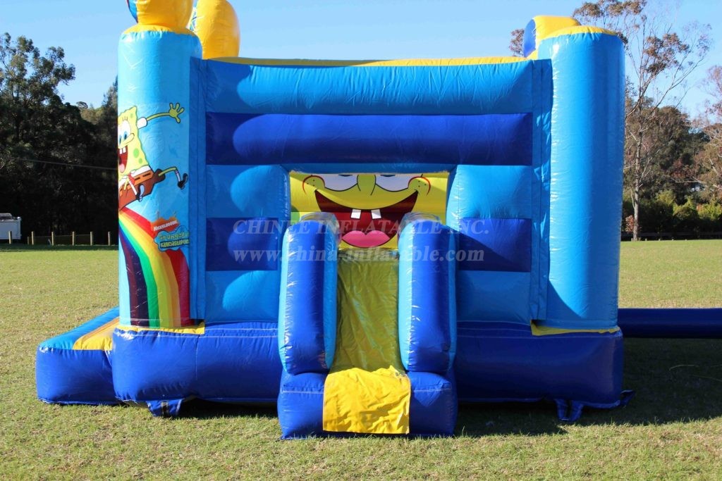 T2-4084 Spongebob Jumping Castle