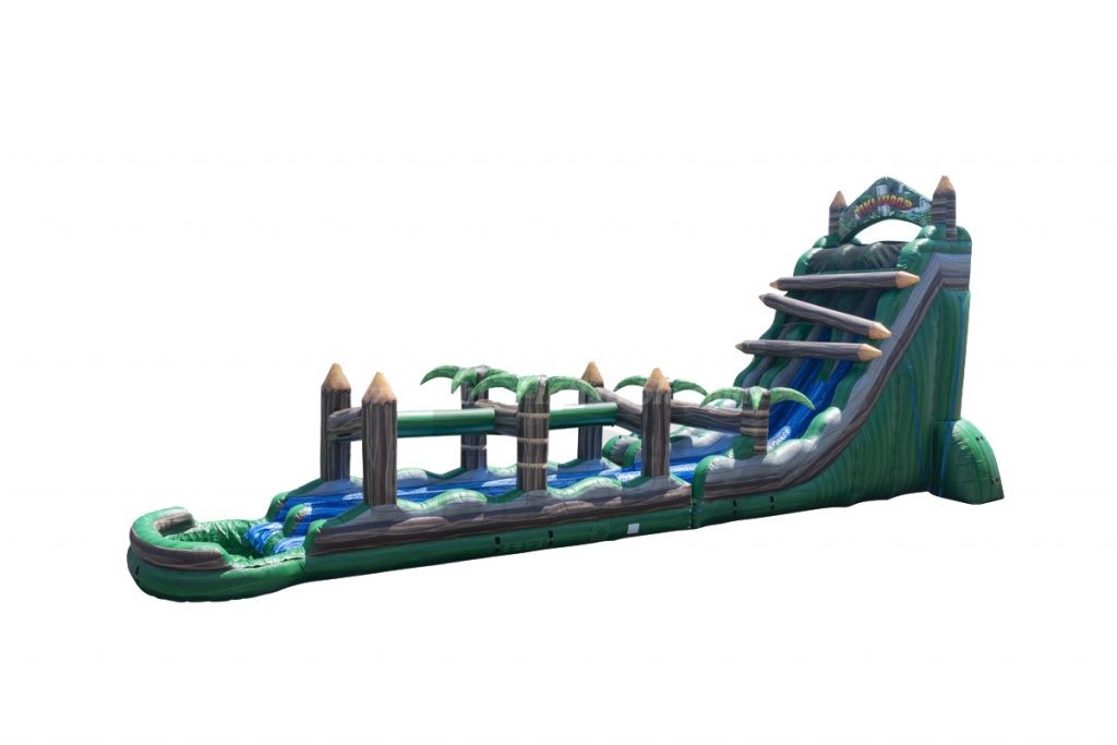 T8-4029 27 Ft Tiki Island Water Slide