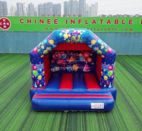 T2-4165 12X12Ft Blue and Red Party Bounce House