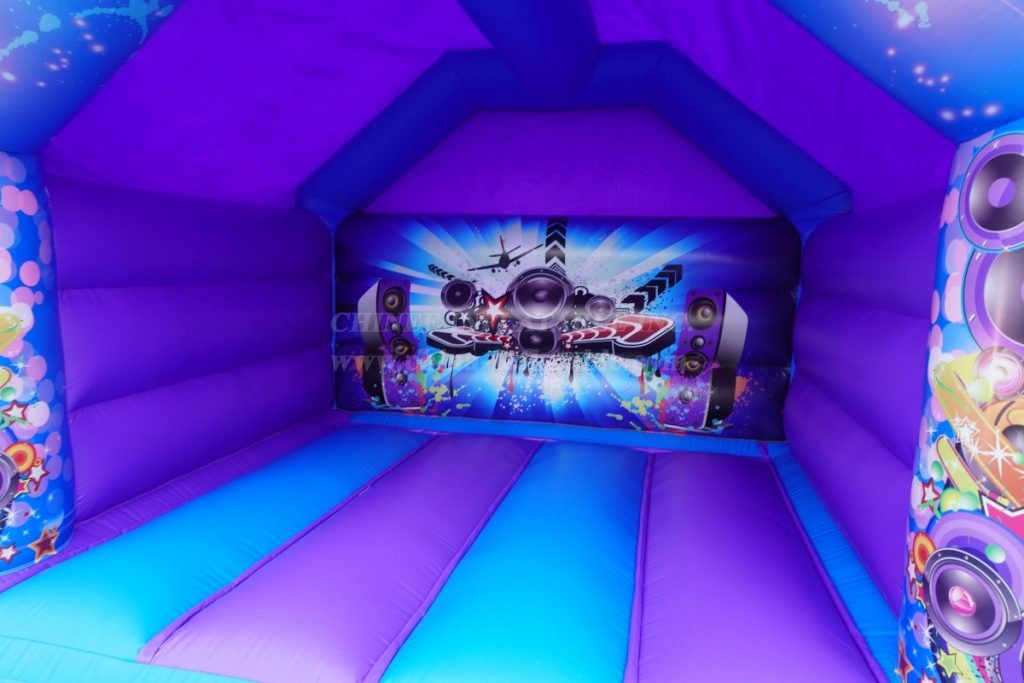 T2-4174 12X12Ft Disco Bounce House & Disco Ready