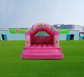T2-4168 12X12Ft Pink Party Bounce House