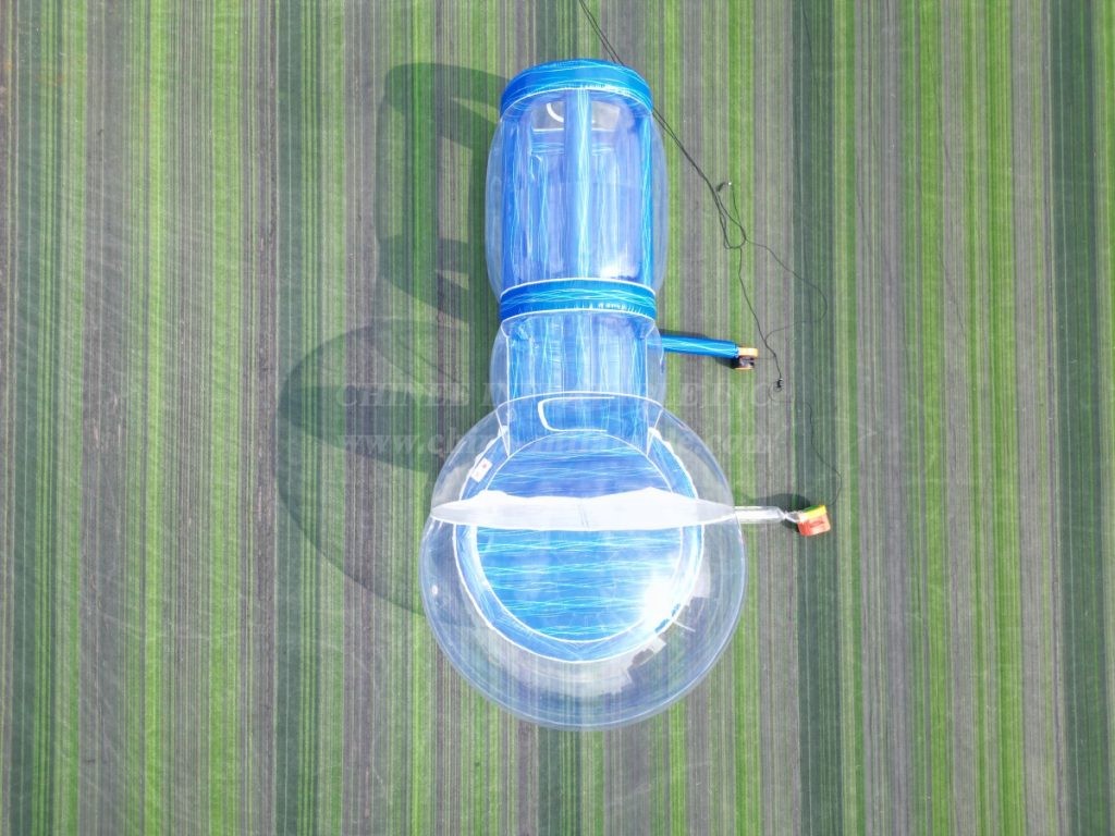 T2-4336 Christmas Snow Globe Bouncer