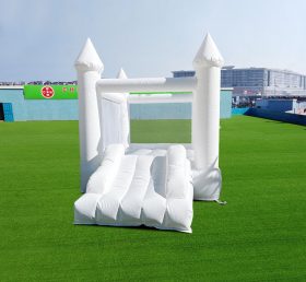 T2-3517 White trampolino gonfiabile matrimonio castello gonfiabile