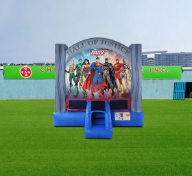 T2-4252 Casa gonfiabile della Justice League