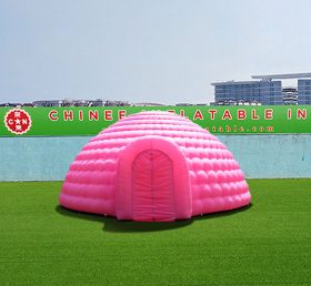 Tent1-4257 Cupola gonfiabile rosa gigante