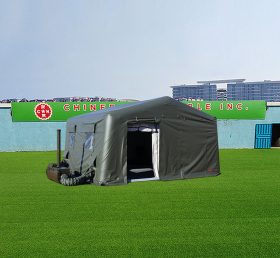Tent1-4411 Tenda militare nera commerciale