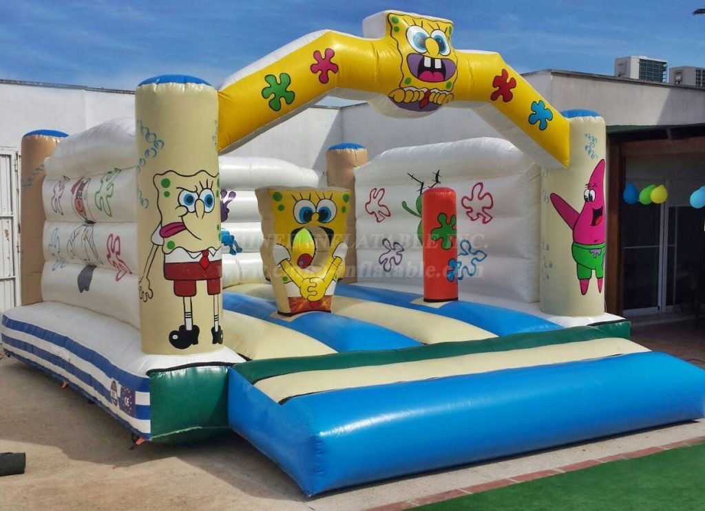 T2-4379 Spongebob Jumping Castle