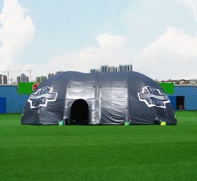 Tent1-4602 Grande tenda a cupola nera personalizzata