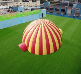 Tent1-4682 Grande tenda a cupola con tunnel