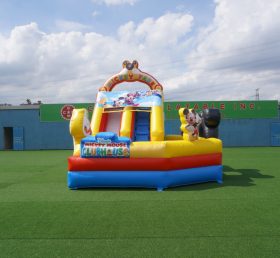 T2-4530 Mickey Playzone Scivolo combinato casa gonfiabile