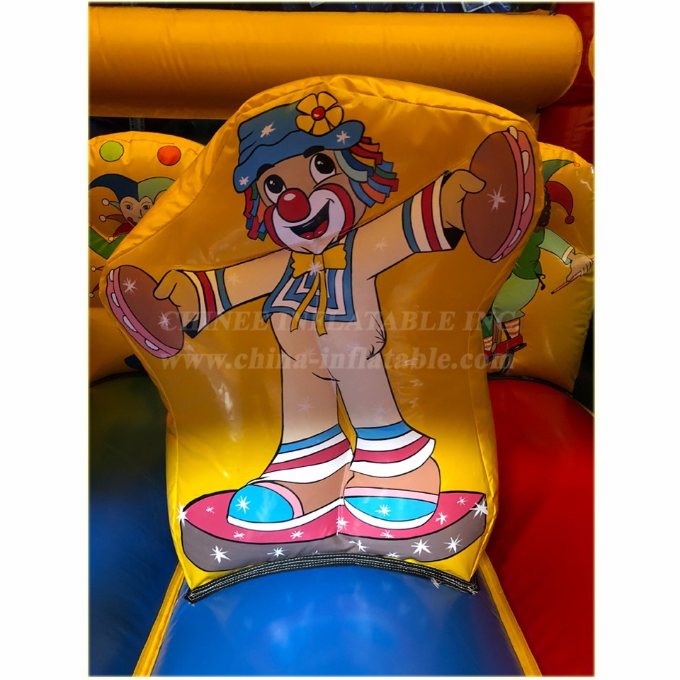 T2-4858 Clown Inflatable Bouncer