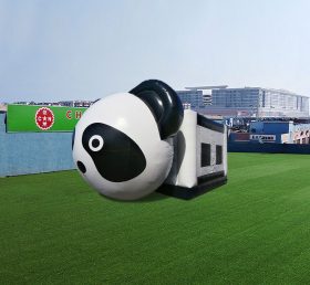 T2-4692 Casa gonfiabile Panda faccia grande