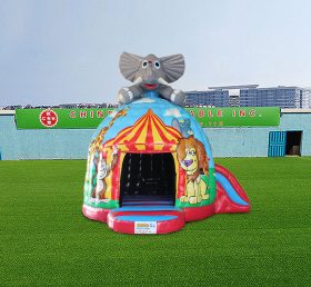 T2-4847 Jungle Circus Gonfiabili Castello